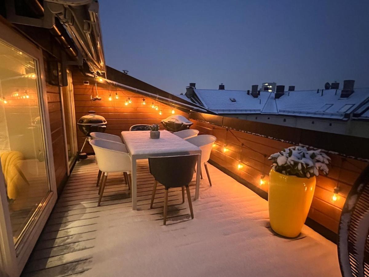 Apartment Stylish Gruenerlokka Penthouse With Rooftop Terrace *